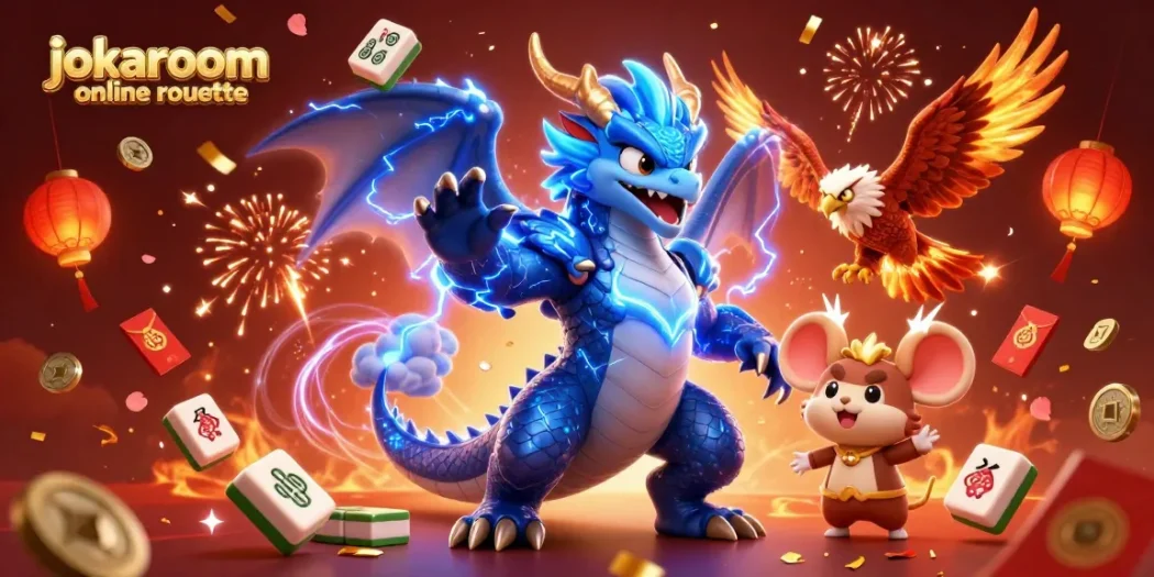 Engage in exciting gameplay at jokaroom online roulette with vibrant 3D characters and casino elements.